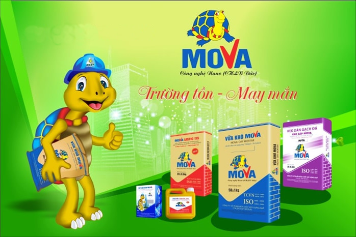 Keo dán gạch Mova tại TP Vinh Nghệ An