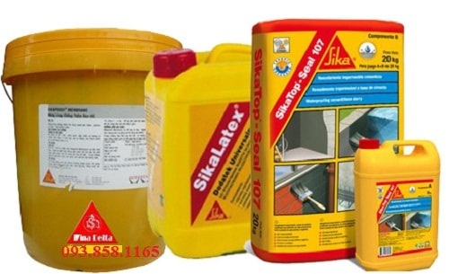 Vật liệu phụ gia chống thấm Sika tốt nhất